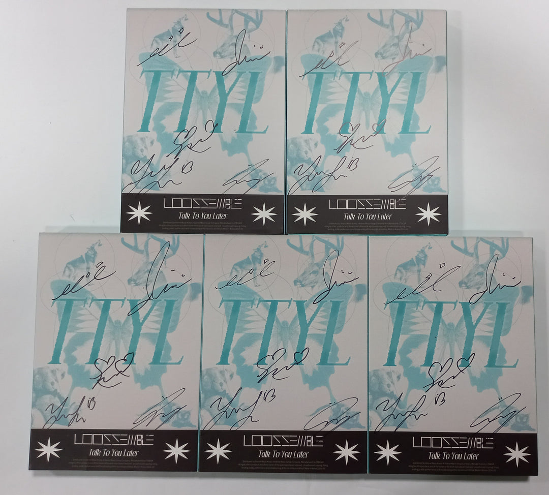 Loossemble "TTYL" - Hand Autographed(Signed) Promo Album [24.9.9] - HALLYUSUPERSTORE