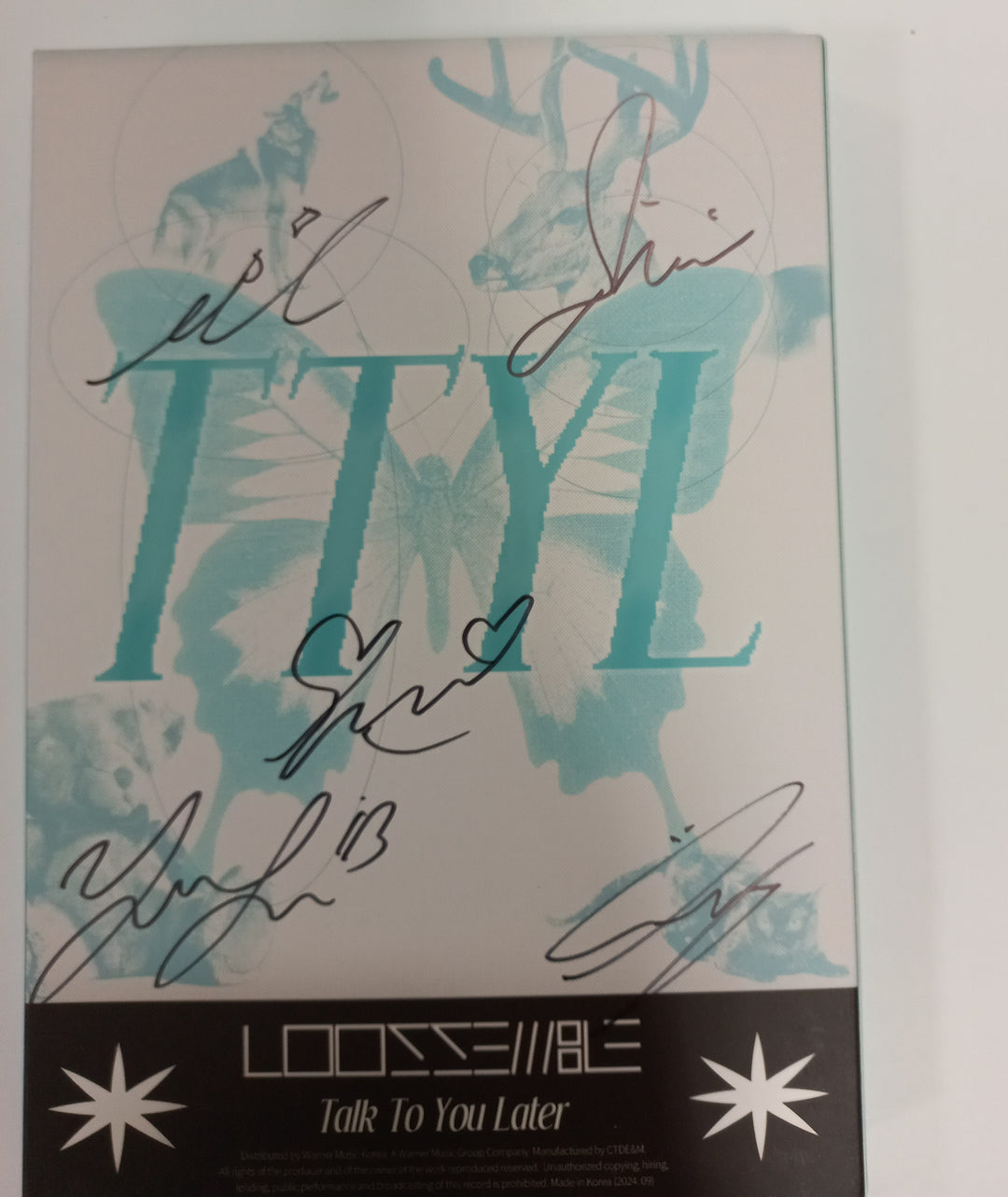 Loossemble "TTYL" - Hand Autographed(Signed) Promo Album [24.9.9] - HALLYUSUPERSTORE