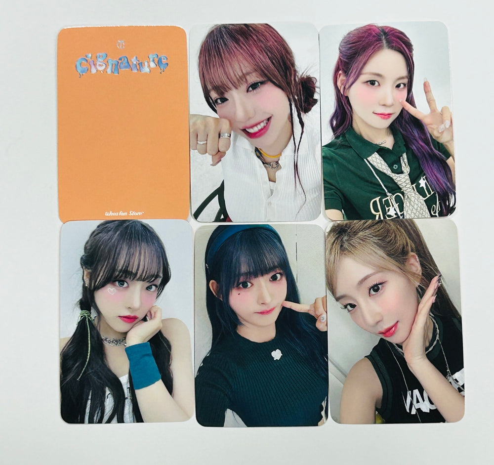 Cignature "Sweetie but Saltie" - Who's Fan Fansign Event Photocard Round 4 [24.9.9] - HALLYUSUPERSTORE
