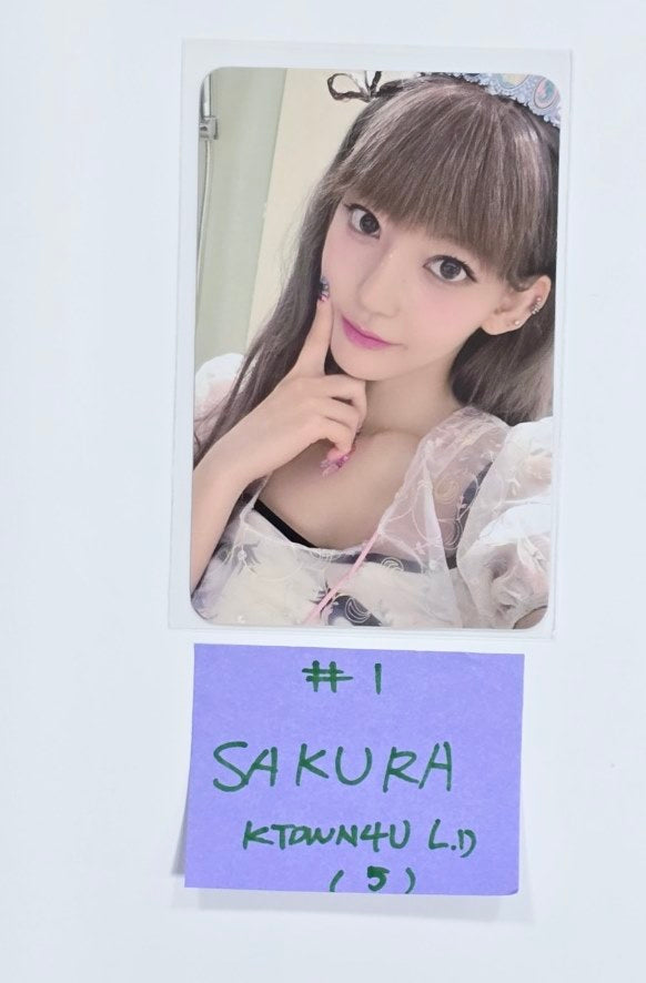 LE SSERAFIM "CRAZY" - Ktown4U Lucky Draw Event Photocard [24.9.10] - HALLYUSUPERSTORE