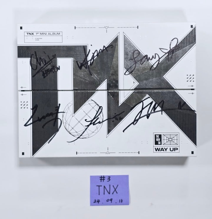 Seventeen, CNBLUE, TNX, EVNNE, TAN, 1TEAM, ONF, AB6IX,  - Hand Autographed(Signed) Promo Album [24.9.11] - HALLYUSUPERSTORE