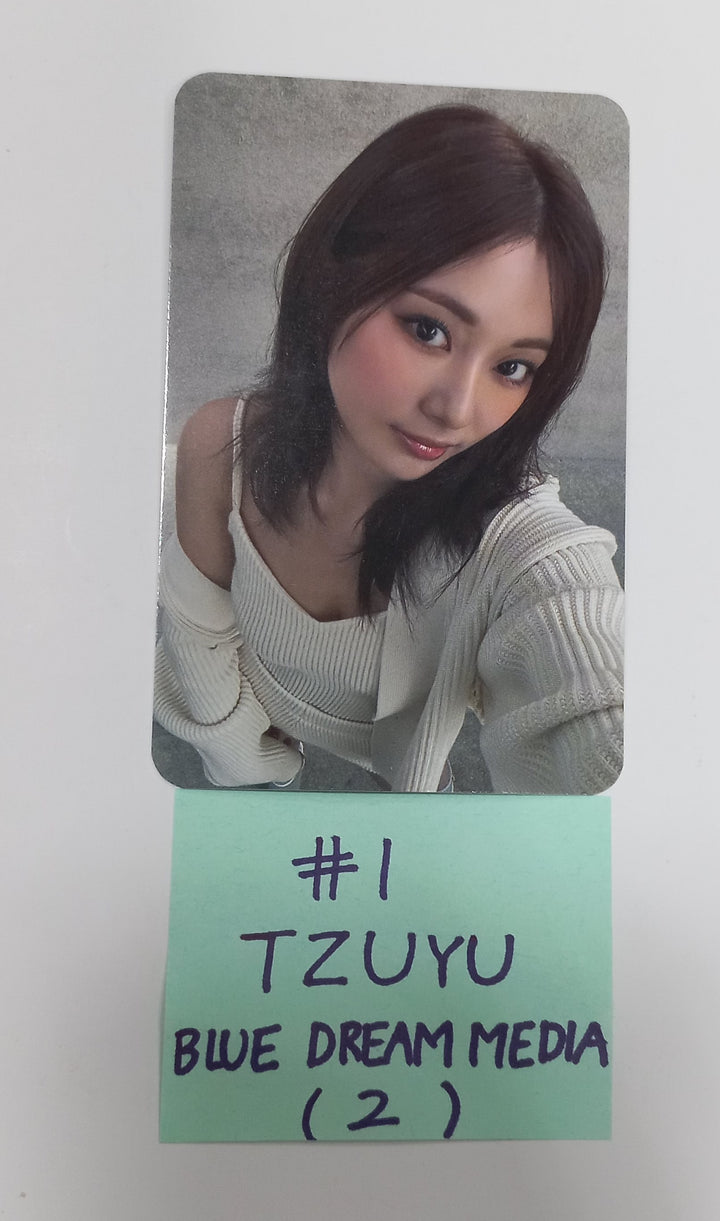 Tzuyu (of Twice) "abouTZU" - Blue Dream Media Pre-Order Benefit Photocard [24.9.11] - HALLYUSUPERSTORE