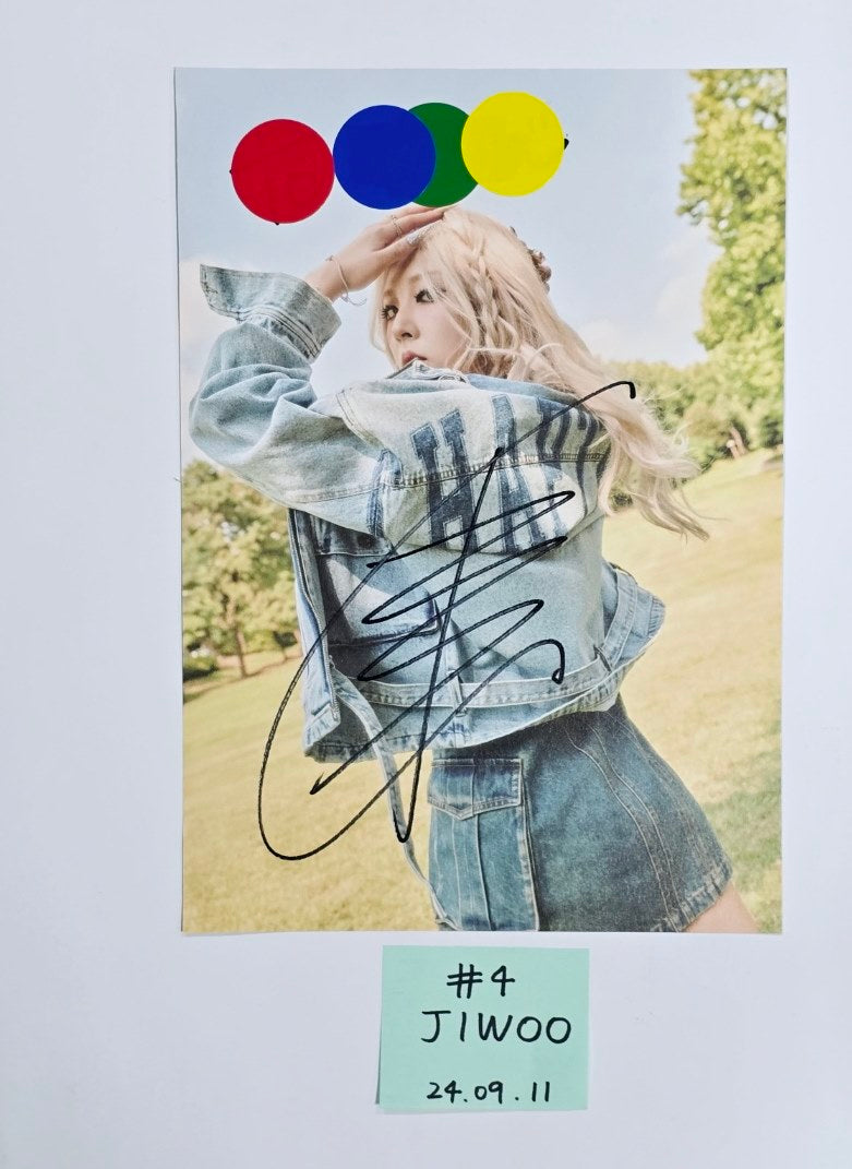 KARD "Where To Now?" - A Cut Page From Fansign Event Album [24.9.12] - HALLYUSUPERSTORE