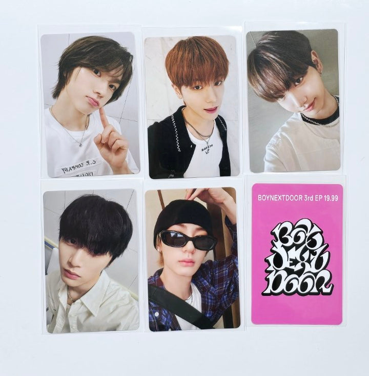 Boynextdoor "19.99" - CU Event Photocard [24.9.13] - HALLYUSUPERSTORE
