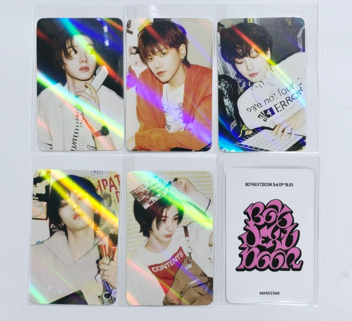 Boynextdoor "19.99" - Makestar Pre-Order Benefit Photocard [Clink Ver.] [24.9.13] - HALLYUSUPERSTORE