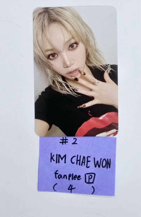 LE SSERAFIM "CRAZY" - Fan Plee Pre-Order Benefit Photocard [24.9.13] - HALLYUSUPERSTORE
