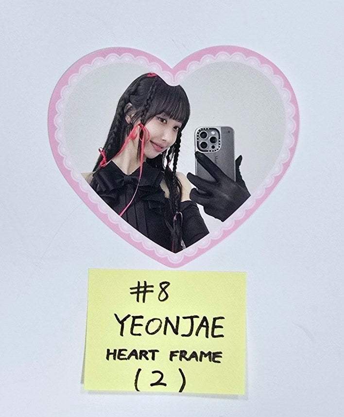 Mimiirose "REEBON" - Official Photocard, Heart Frame [24.9.13] - HALLYUSUPERSTORE