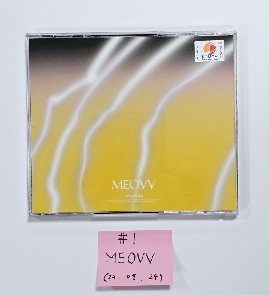Meovv “MEOW” Digital Single - Hand Autographed(Signed) Promo Album [24.9.24] - HALLYUSUPERSTORE