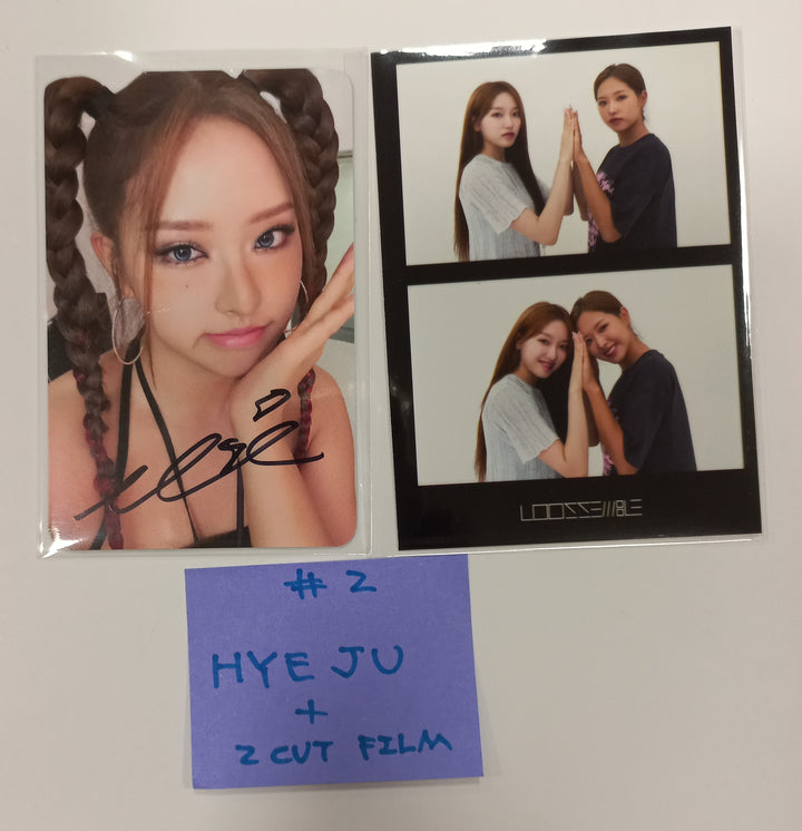 Loossemble "TTYL" - Hand Autographed(Signed) Photocard + 2 Cut Film [24.9.26] - HALLYUSUPERSTORE
