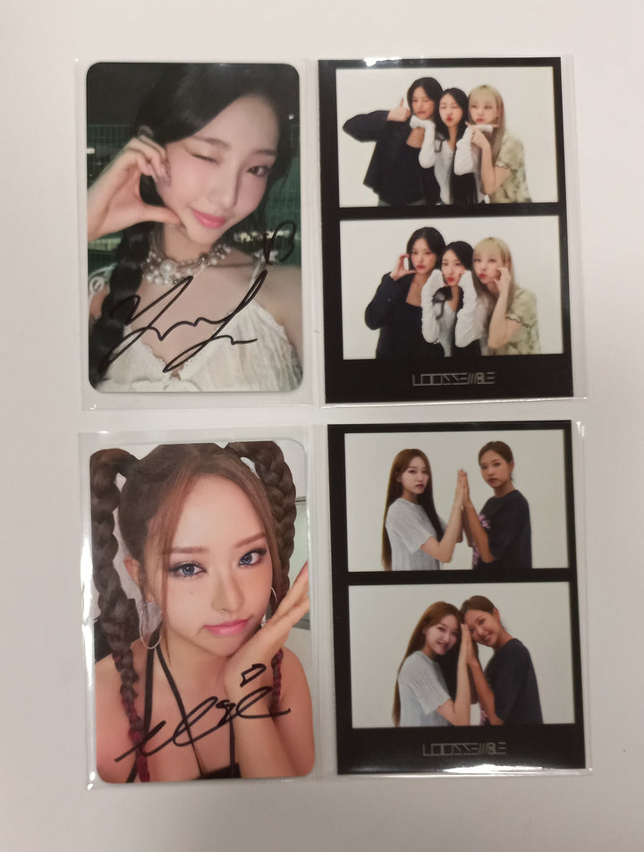 Loossemble "TTYL" - Hand Autographed(Signed) Photocard + 2 Cut Film [24.9.26] - HALLYUSUPERSTORE