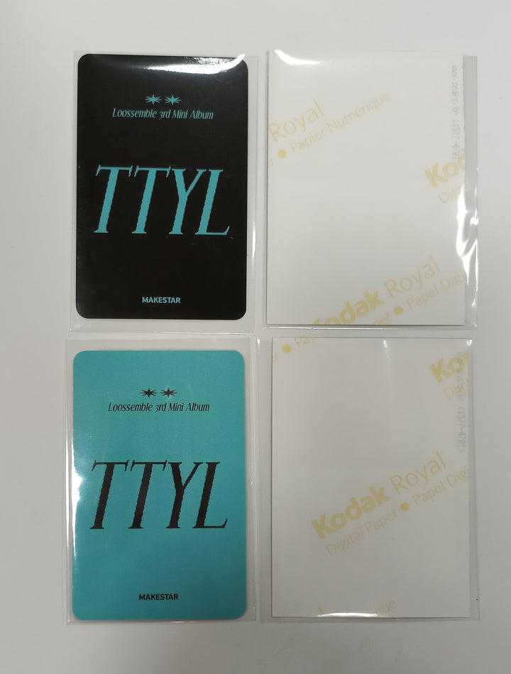 Loossemble "TTYL" - Hand Autographed(Signed) Photocard + 2 Cut Film [24.9.26] - HALLYUSUPERSTORE