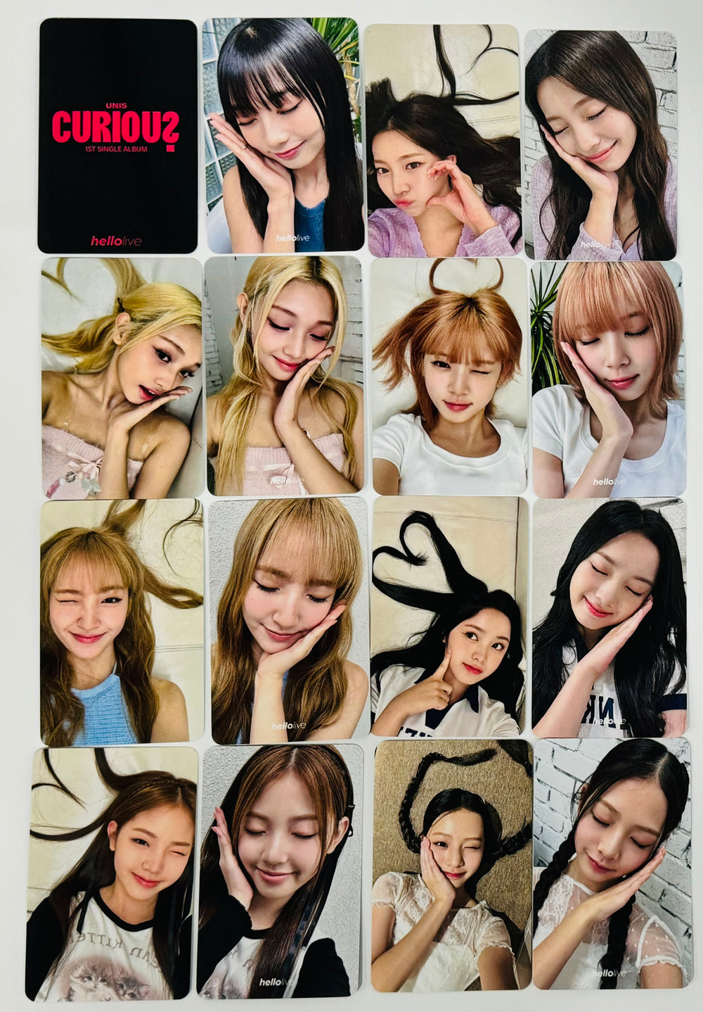 UNIS 'CURIOUS' - Hello Live Fansign Event Photocard Round 3 [24.9.26] - HALLYUSUPERSTORE