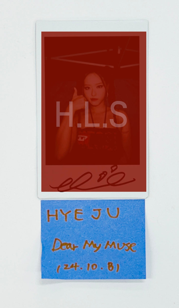 Hyeju (Of Loossemble) "TTYL" - Hand Autographed(Signed) Polaroid [24.10.8] - HALLYUSUPERSTORE