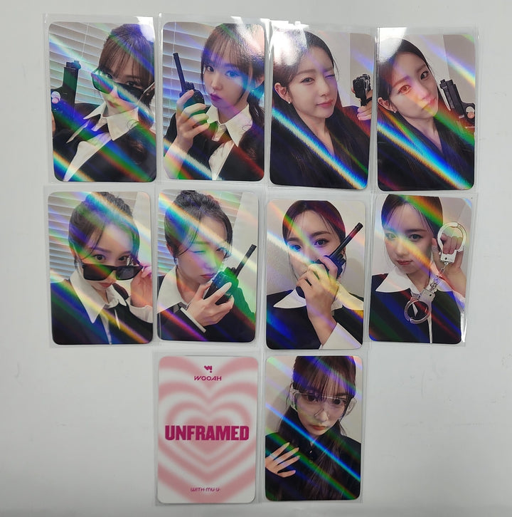 Wooah "Unframed" - Withmuu Fansign Event Winner Hologram Photocard Round 2 [24.10.14] - HALLYUSUPERSTORE