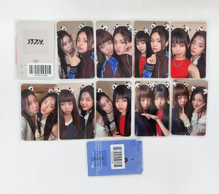 ITZY "Gold" - JYP Shop Lucky Draw Event Photocard [24.10.16]