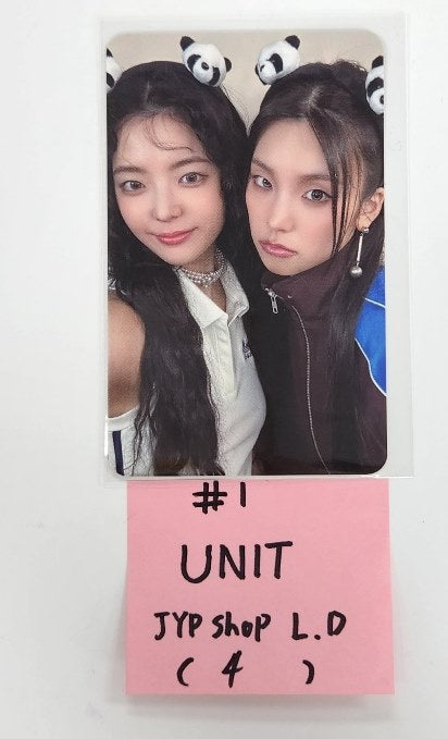 ITZY "Gold" - JYP Shop Lucky Draw Event Photocard [24.10.16]