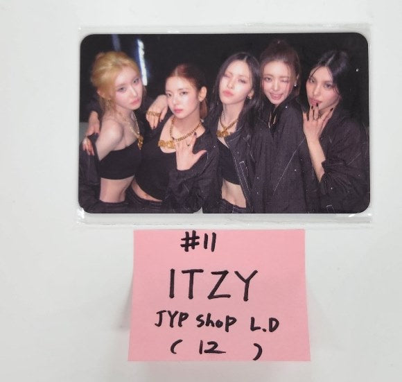ITZY "Gold" - JYP Shop Lucky Draw Event Photocard [24.10.16]
