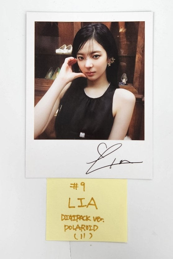 ITZY "Gold" - Official Photocard, Polaroid [Digipack Ver.] [24.10.16]