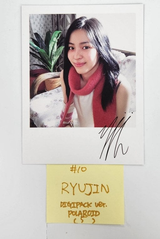 ITZY "Gold" - Official Photocard, Polaroid [Digipack Ver.] [24.10.16]