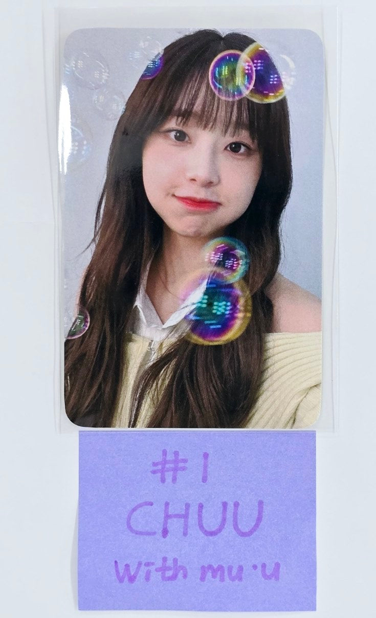 CHUU "Strawberry Rush" - Withmuu Fansign Event Photocard [24.10.17]