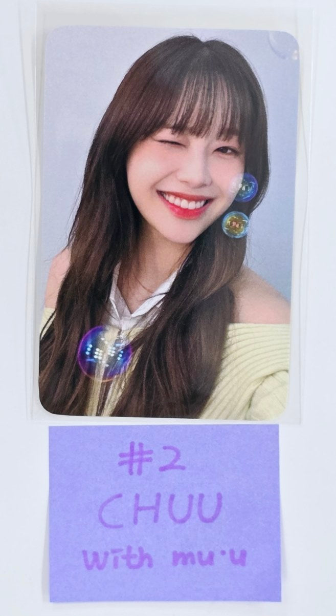 CHUU "Strawberry Rush" - Withmuu Fansign Event Photocard [24.10.17]