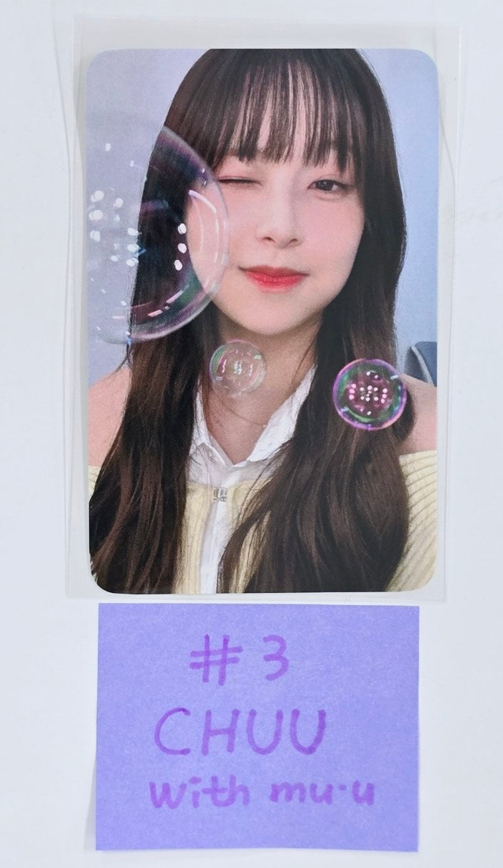 CHUU "Strawberry Rush" - Withmuu Fansign Event Photocard [24.10.17]