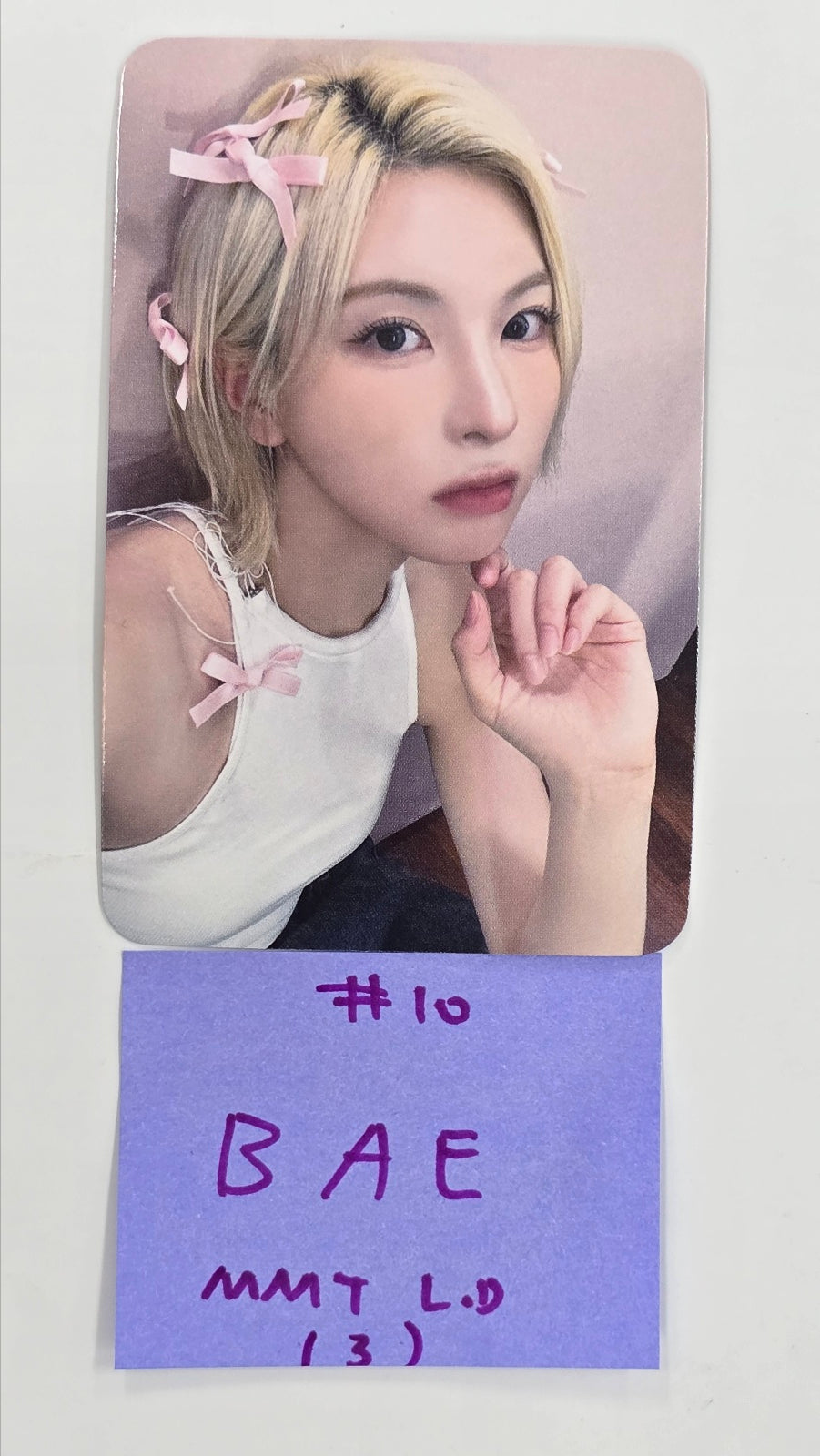 NMIXX "Fe3O4: STICK OUT" - MMT Lucky Draw Event Photocard [24.10.17]