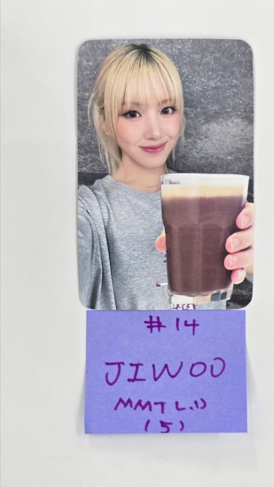 NMIXX "Fe3O4: STICK OUT" - MMT Lucky Draw Event Photocard [24.10.17]