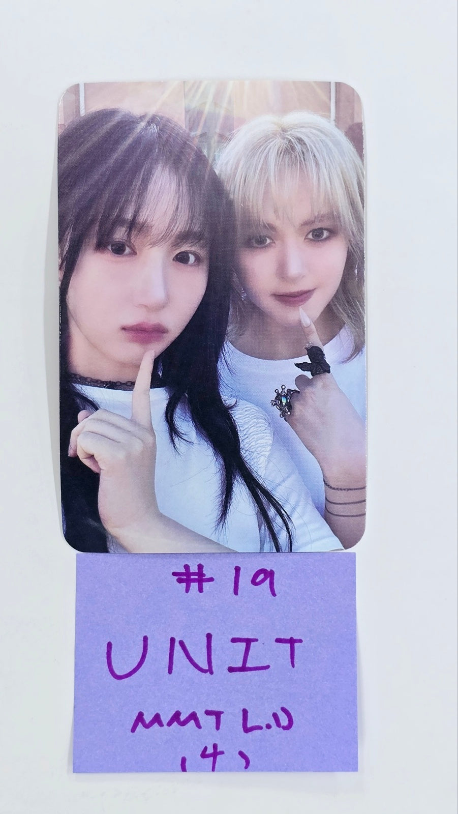 NMIXX "Fe3O4: STICK OUT" - MMT Lucky Draw Event Photocard [24.10.17]