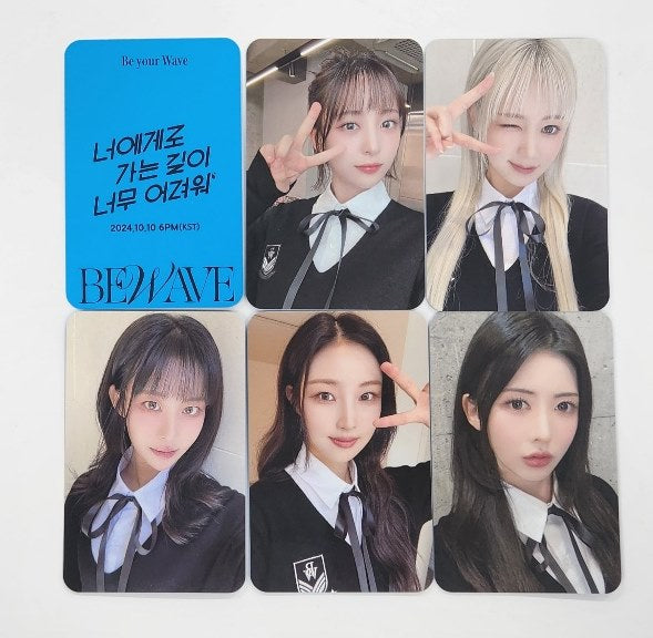 BEWAVE "Be your Wave" - Music Korea Fansign Event Photocard [24.10.17]