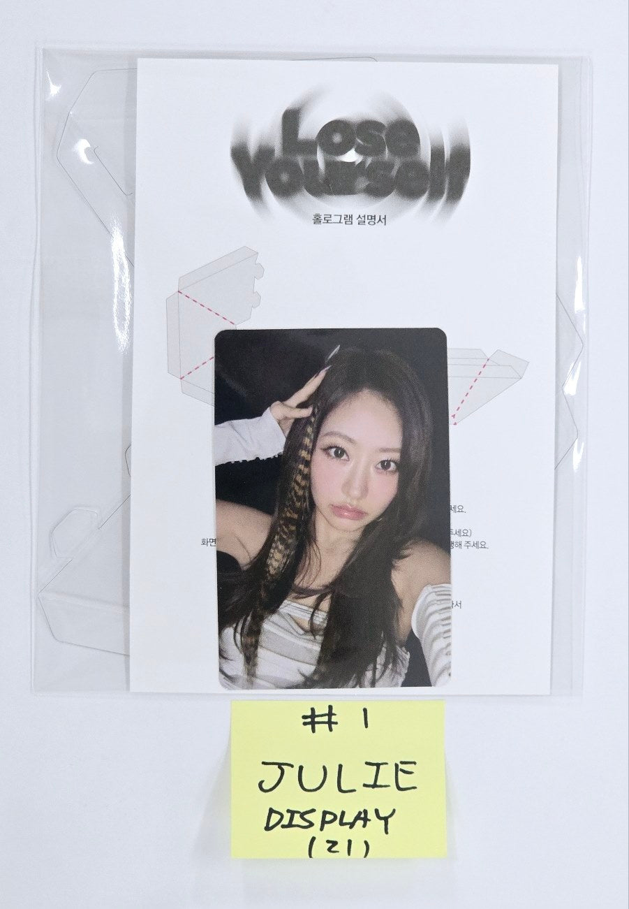 Kiss of Life "Lose Yourself" - Official Photocard &amp; Hologram Display [24.10.17]