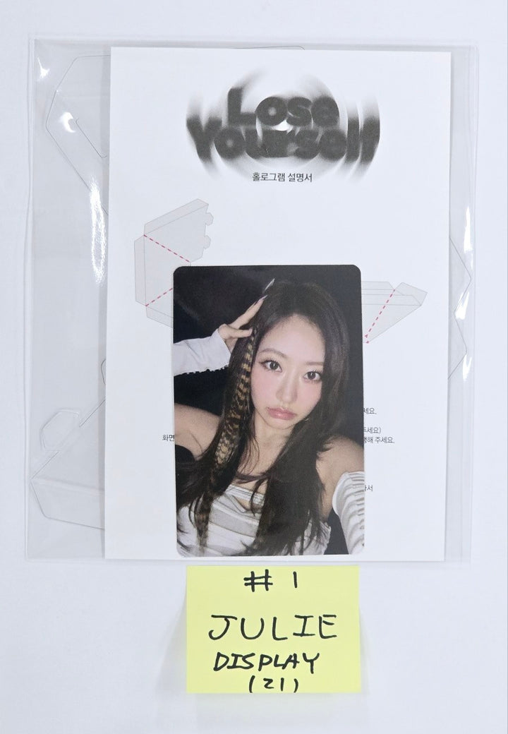 Kiss of Life "Lose Yourself" - Official Photocard &amp; Hologram Display [24.10.17]