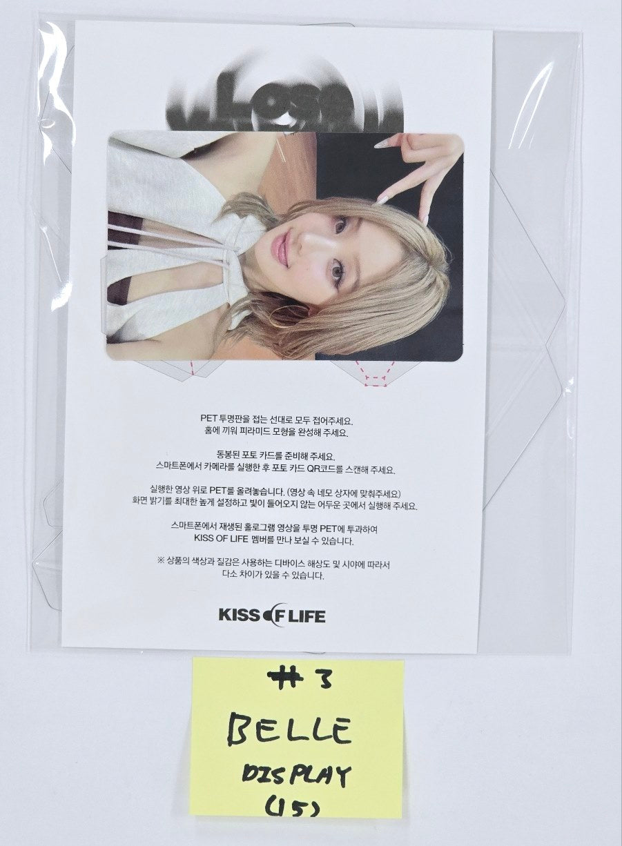 Kiss of Life "Lose Yourself" - Official Photocard &amp; Hologram Display [24.10.17]