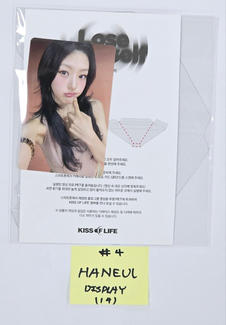 Kiss of Life "Lose Yourself" - Official Photocard &amp; Hologram Display [24.10.17]