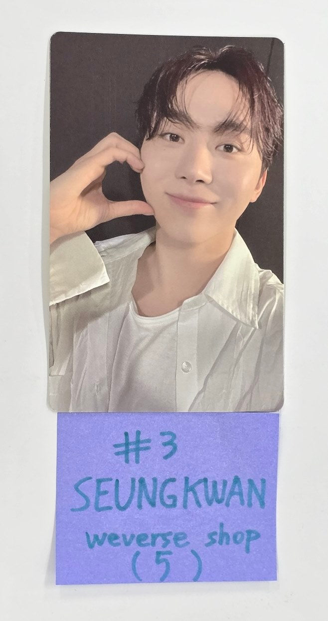 SEVENTEEN "SPILL THE FEELS" - Weverse Shop Pre-Order Benefit Photocard [24.10.17]