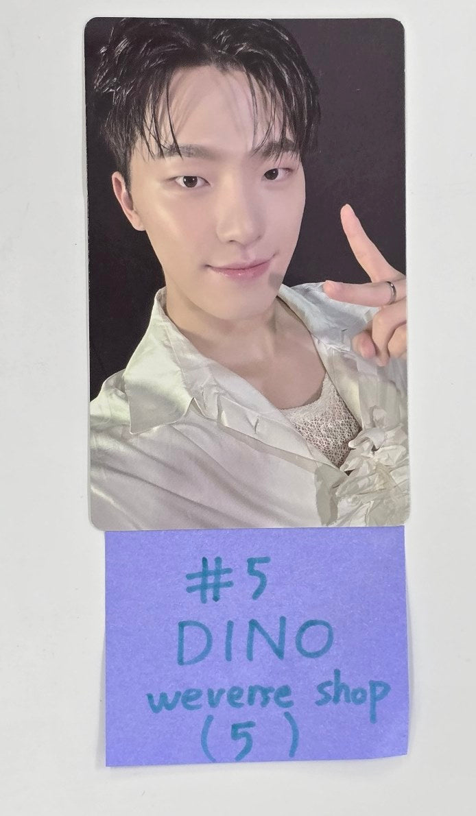 SEVENTEEN "SPILL THE FEELS" - Weverse Shop Pre-Order Benefit Photocard [24.10.17]