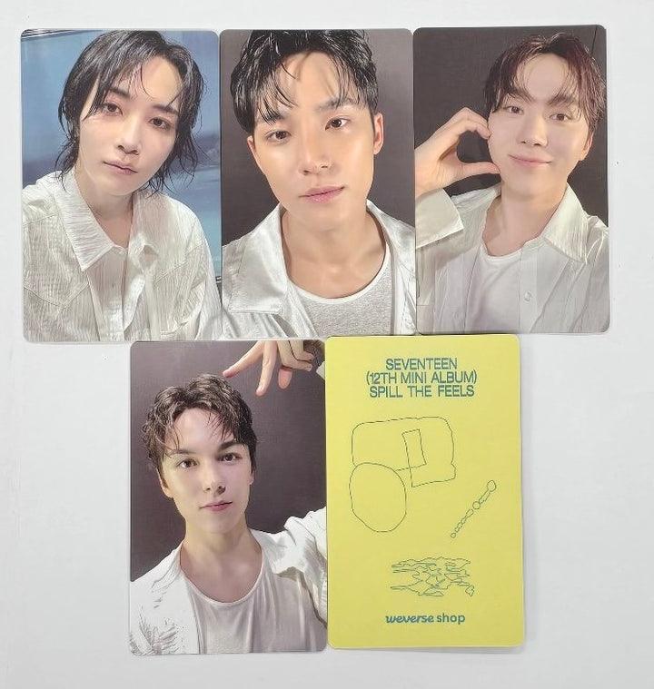 SEVENTEEN "SPILL THE FEELS" - Weverse Shop Pre-Order Benefit Photocard [24.10.17]