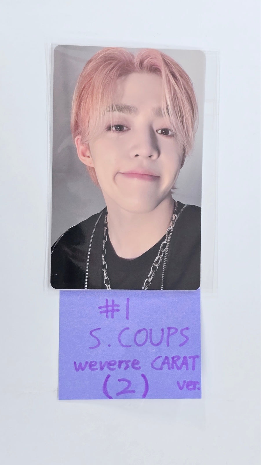 SEVENTEEN "SPILL THE FEELS" - Weverse Shop Pre-Order Benefit Fansign Event Photocard [24.10.17]
