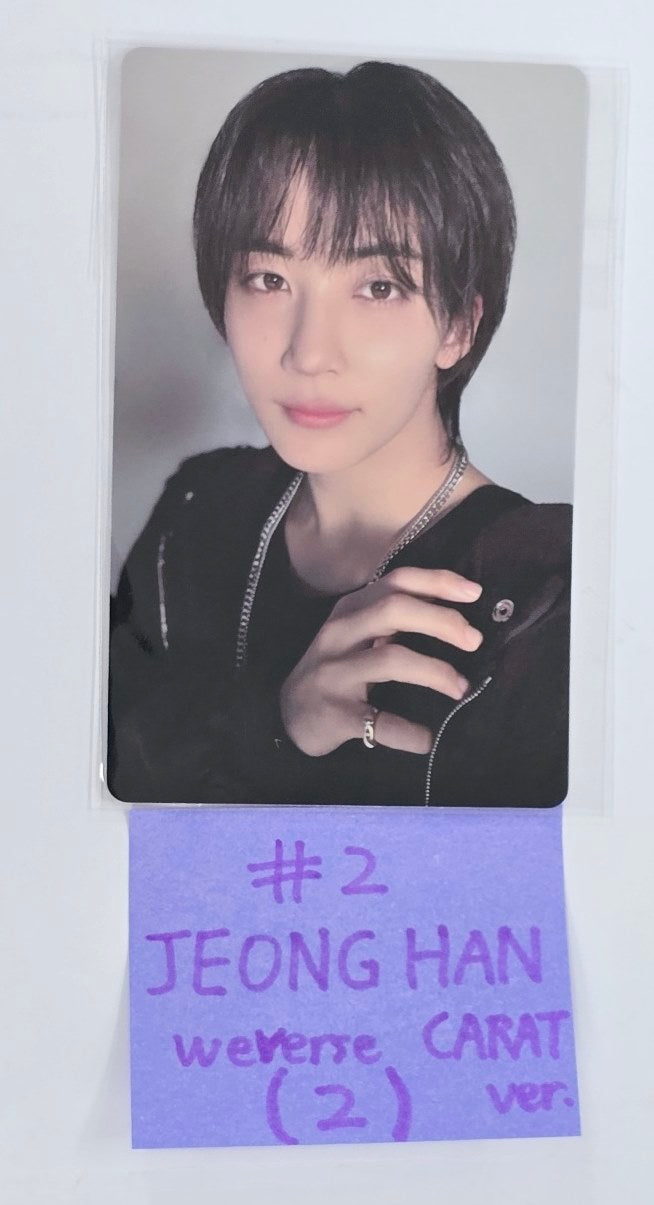 SEVENTEEN "SPILL THE FEELS" - Weverse Shop Pre-Order Benefit Fansign Event Photocard [24.10.17]