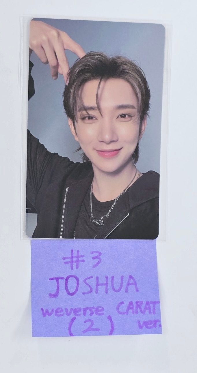 SEVENTEEN "SPILL THE FEELS" - Weverse Shop Pre-Order Benefit Fansign Event Photocard [24.10.17]