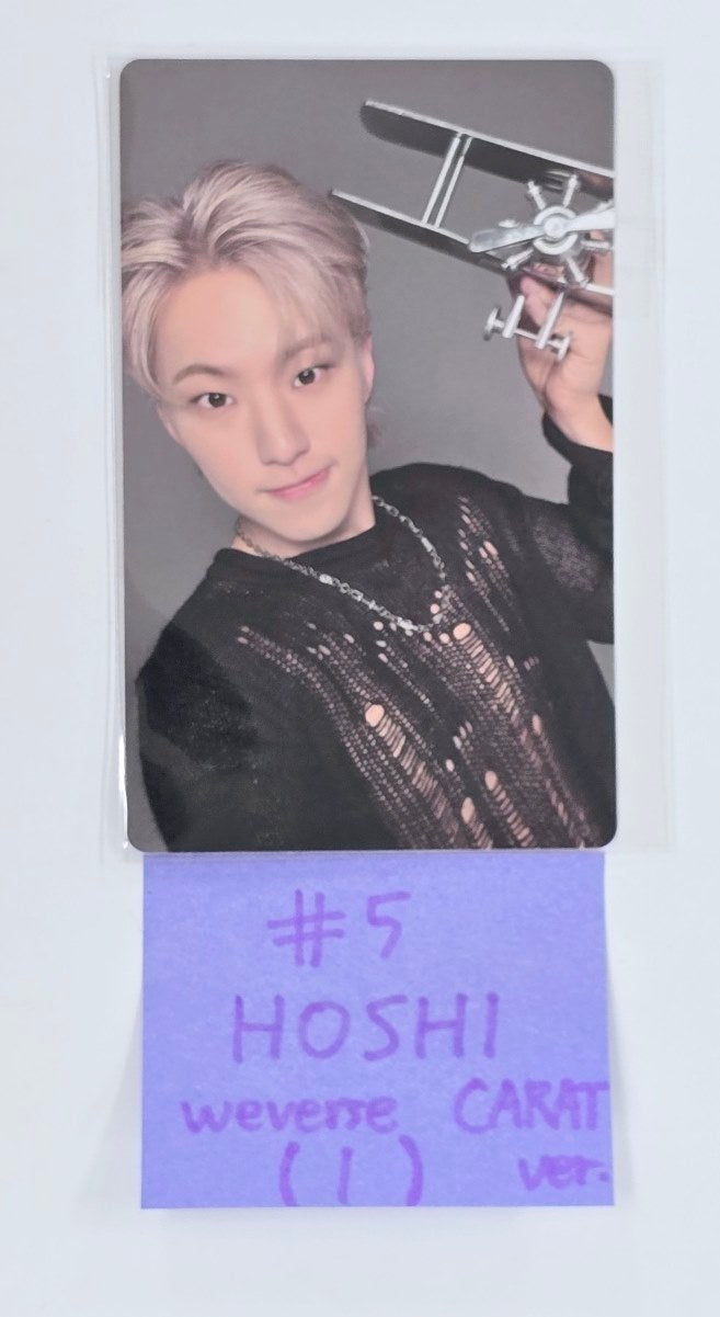 SEVENTEEN "SPILL THE FEELS" - Weverse Shop Pre-Order Benefit Fansign Event Photocard [24.10.17]