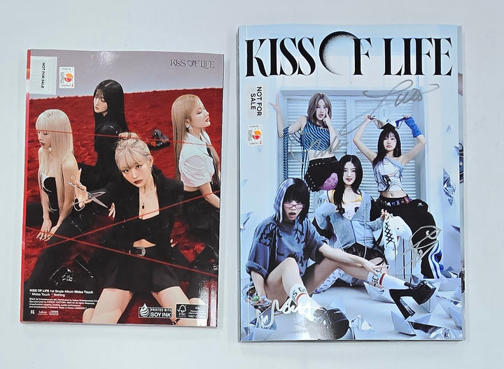 KISS OF LIFE "Midas Touch" &amp; "Lose Yourself" - Hand Autographed(Signed) Promo Album [24.10.18]