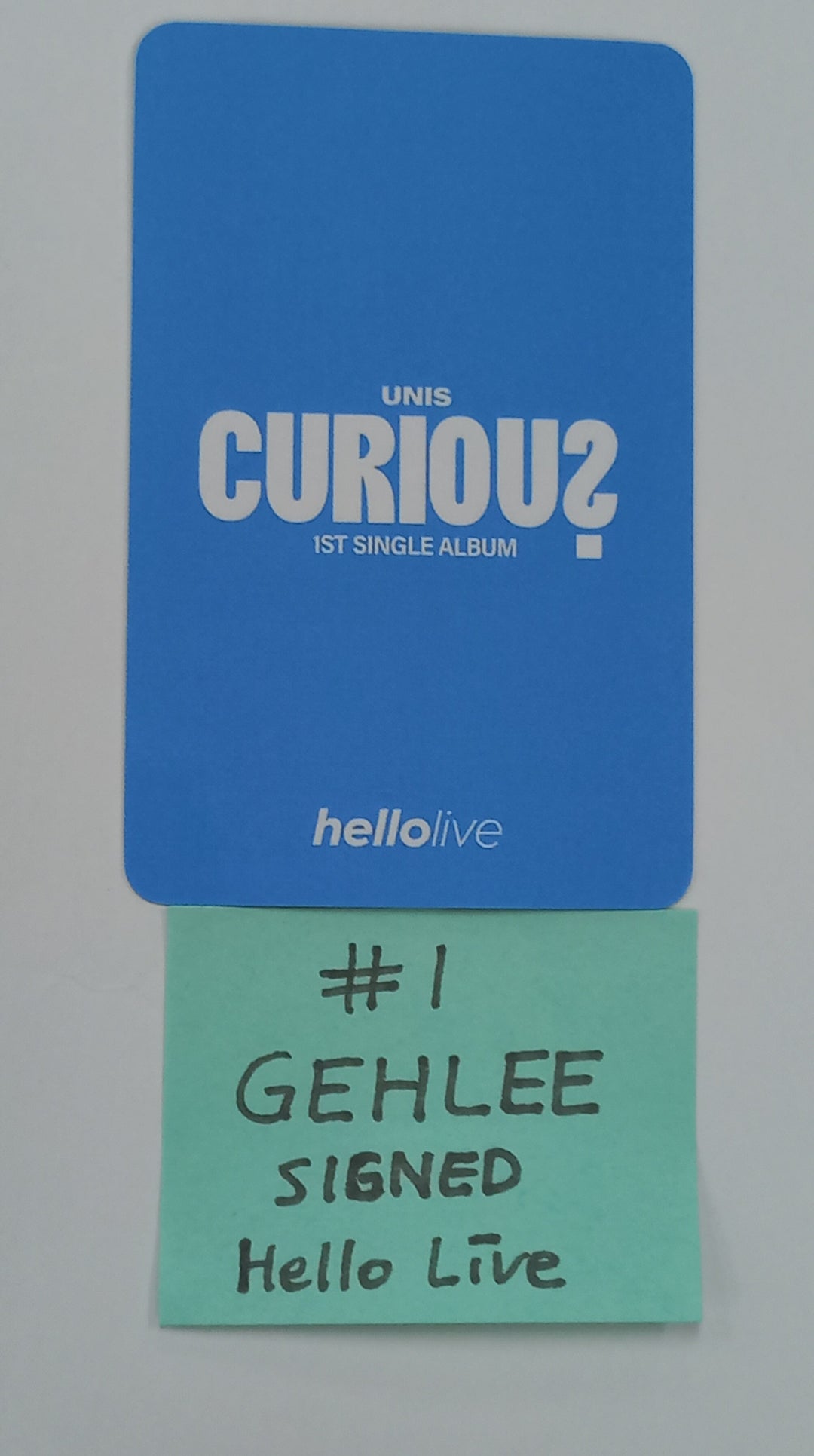GEHLEE, YUNHA (Of UNIS) &