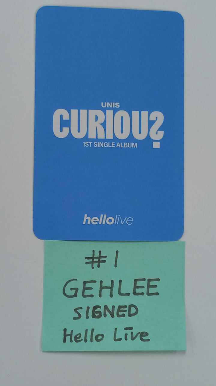 GEHLEE, YUNHA (Of UNIS) &