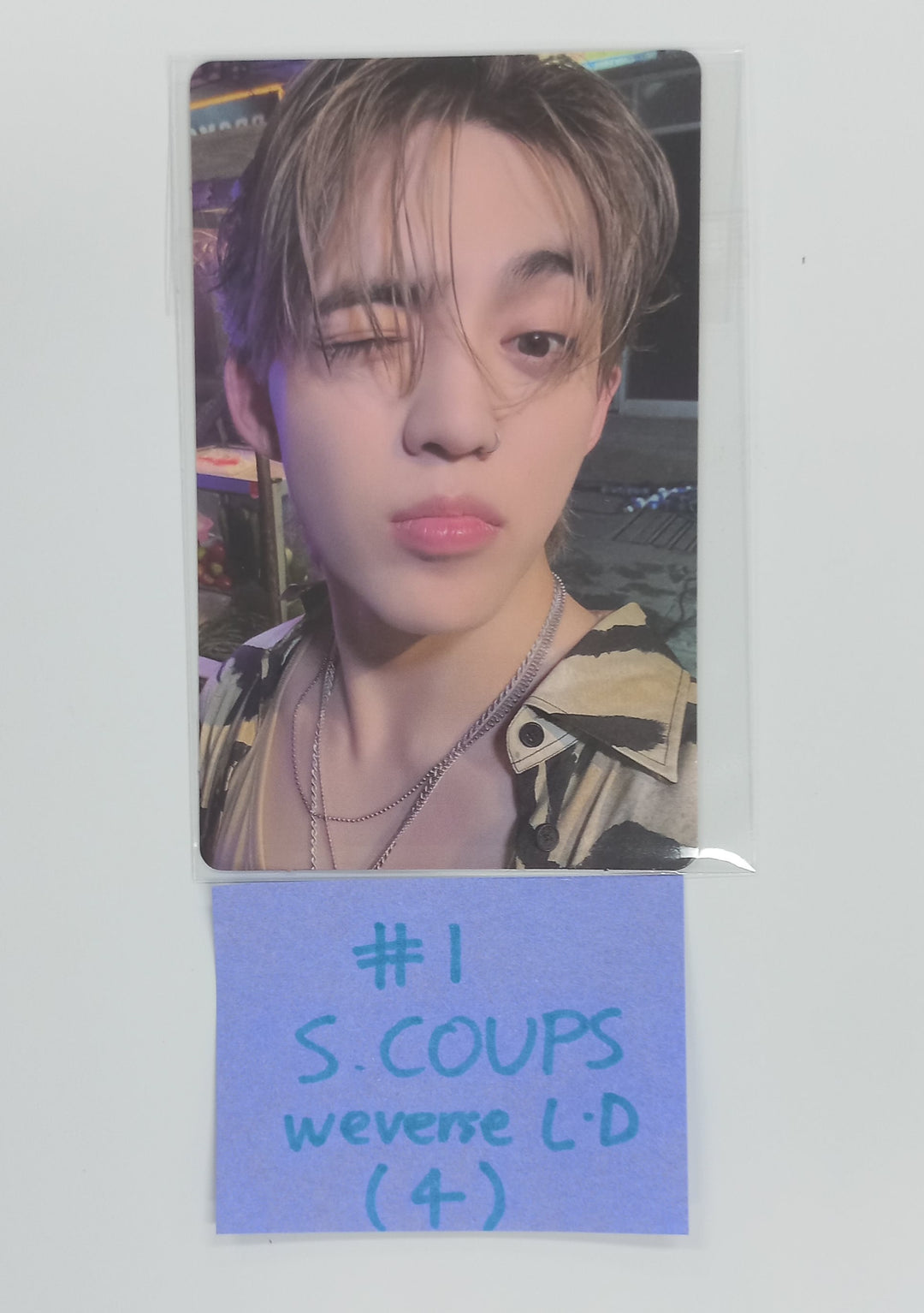 SEVENTEEN "SPILL THE FEELS" - Weverse Shop Lucky Draw Event Photocard [24.10.23]