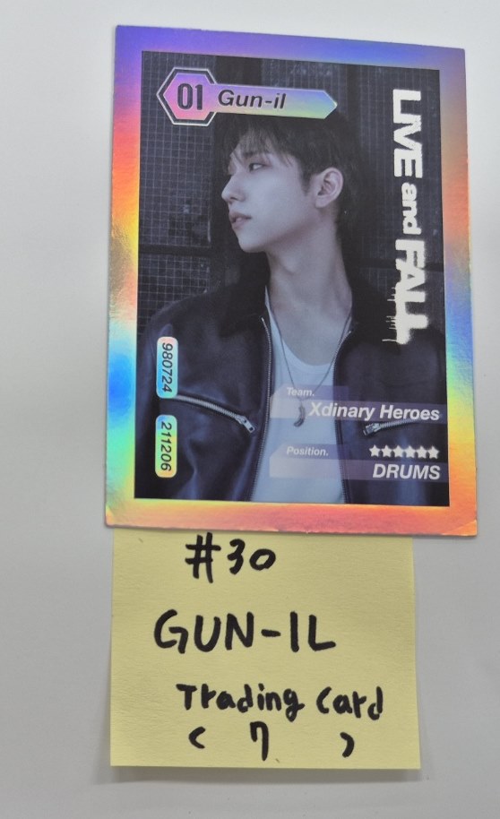 Xdinary Heroes "LIVE and FALL" - Official Photocard [24.10.24]