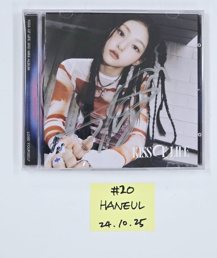 Kiss of Life "Lose Yourself" - Hand Autographed(Signed) Album [Jewel Ver.] [24.10.25]