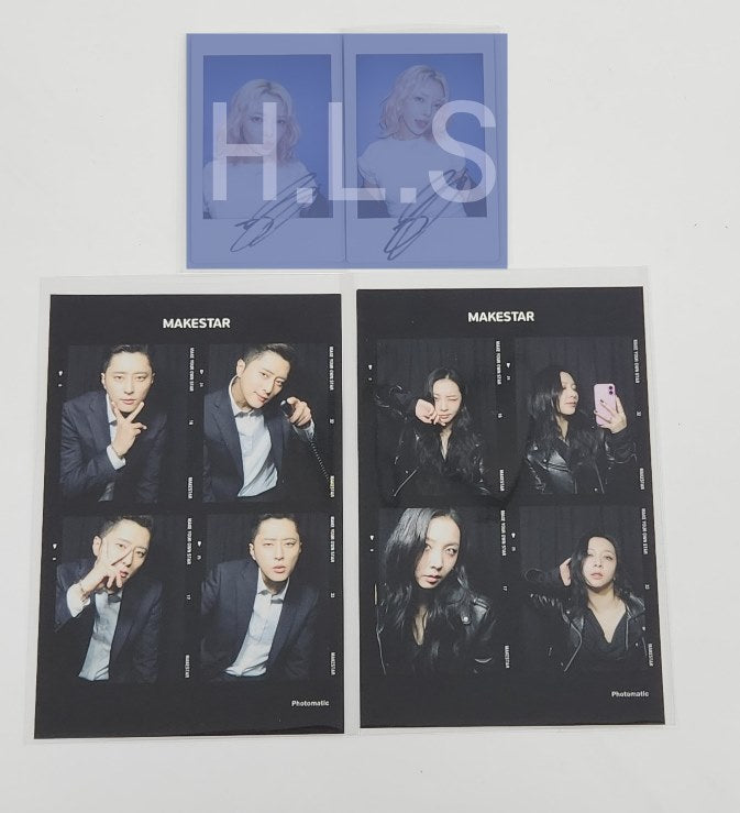 Somin (Of KARD) "Where To Now?" - Hand Autographed(Signed) Polaroid, 4 Cut Photo [24.10.25]
