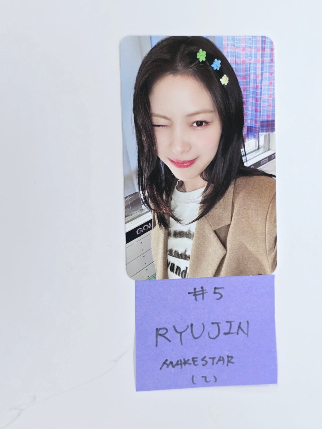 ITZY "Gold" - Makestar Fansign Event Photocard Round 2 [24.10.28]
