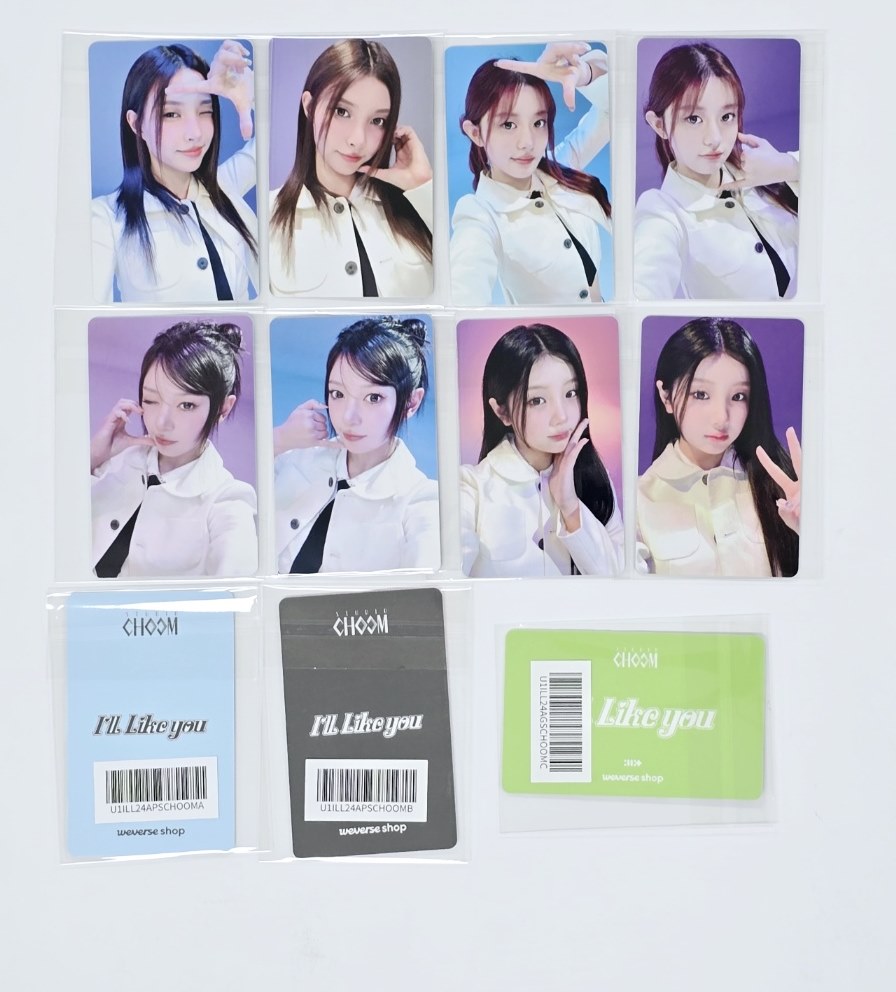 ILLIT "I’LL LIKE YOU" - Weverse Shop (Studio Choom) Gift Photocard [GLLIT Ver.] [24.10.28]